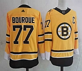 Boston Bruins 77 Ray Bourque Yellow Adidas 2020-21 Stitched Jersey,baseball caps,new era cap wholesale,wholesale hats